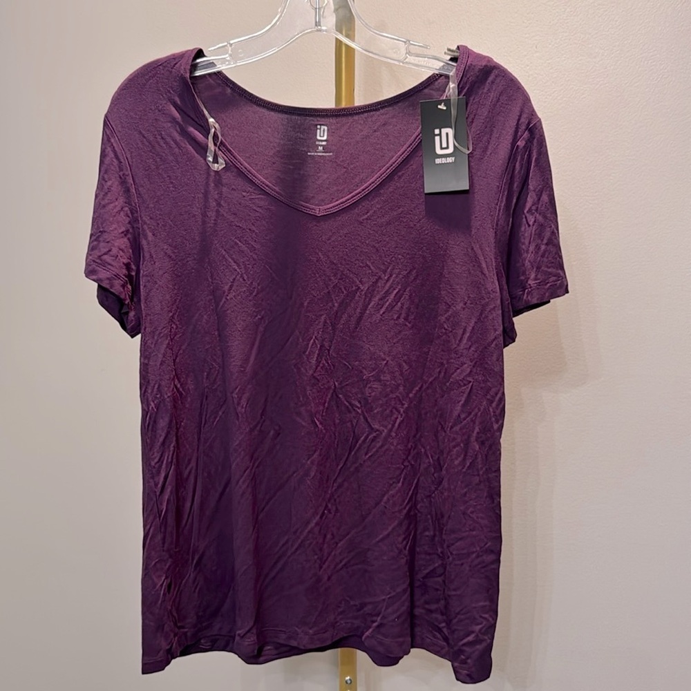 Ideology women’s purple t-shirt NWT M